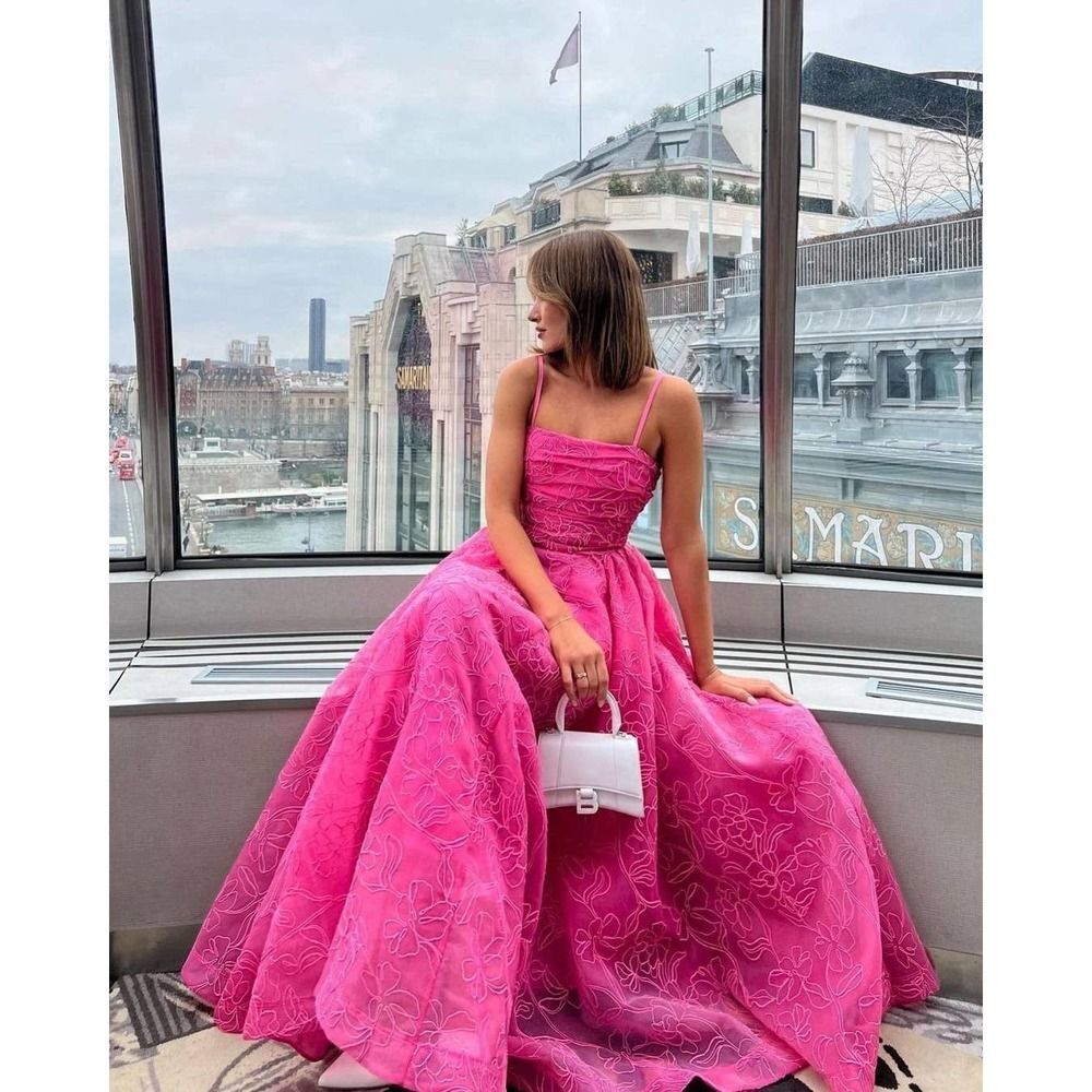 AJE Evangeline Cornelli Maxi Dress Pink US0(AU4)